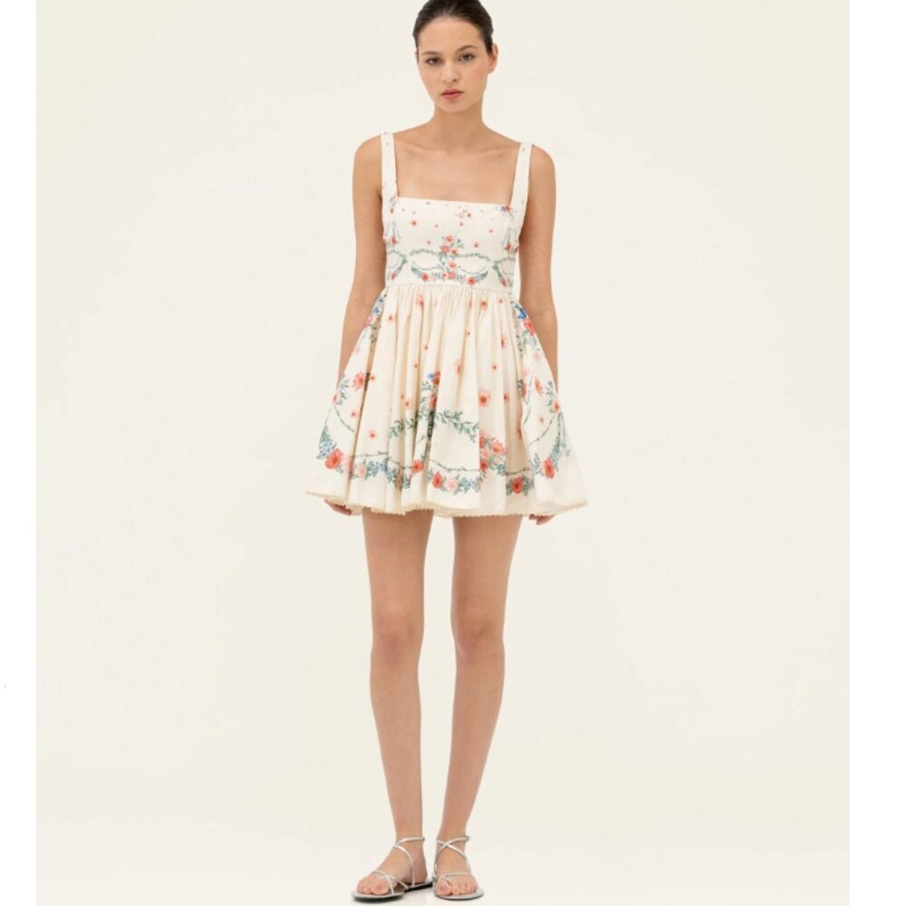 Agua by Agua Bendita  Hierbabuena Mosqueta Mini Dress